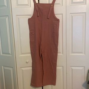 Loose Overall Jumpsuit, Casual, Has Pockets